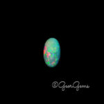 1.68ct Black Opal - Oval Cabochon