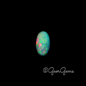 1.68ct Black Opal - Oval Cabochon