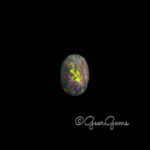 2.09ct Black Opal - Oval Cabochon