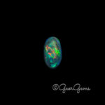4.65ct Black Opal - Oval Cabochon