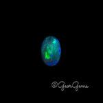3.85ct Black Opal - Oval Cabochon