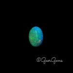 2.72ct Black Opal - Oval Cabochon
