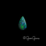 2.23ct Black Opal - Pear Cabochon