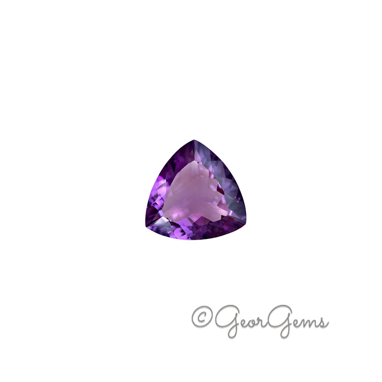 25705 16.51ct Amethyst - Triangular Cushion