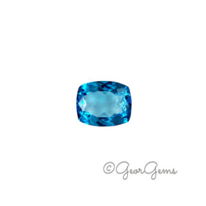 8.60ct Swiss Blue Topaz - Rectangular Cushion