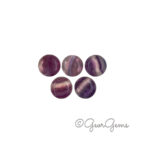 11.77tcw Fluorite - Round Cabochon (8mm)