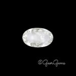 99.05ct White Quartz - Oval