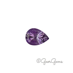 9.04ct Amethyst - Pear Concave Cut