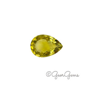 9.69ct Lemon Quartz - Pear Shape