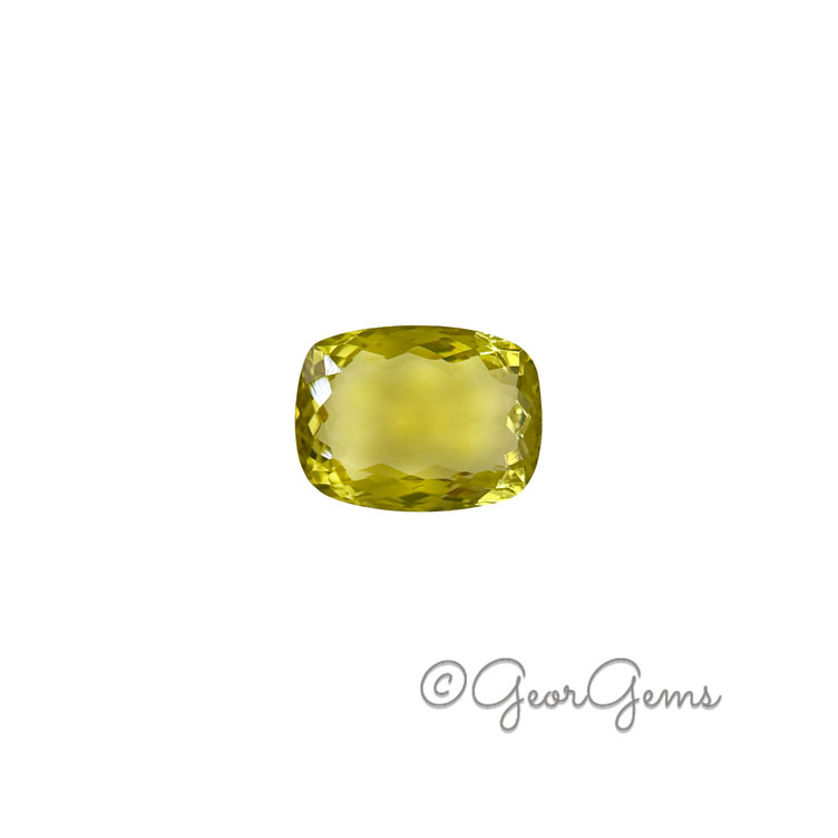 25824 9.73ct Lemon Quartz - Rectangular Cushion