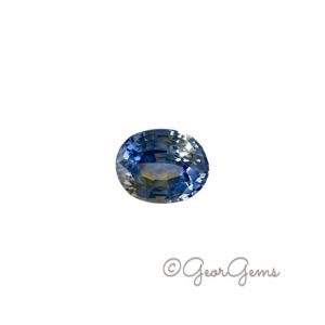 1.18ct Peacock Sapphire - Oval