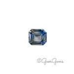 0.86ct Blue Sapphire - Emerald Cut
