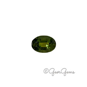 0.87ct Green Sapphire - Oval