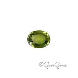 0.57ct Green Sapphire - Oval