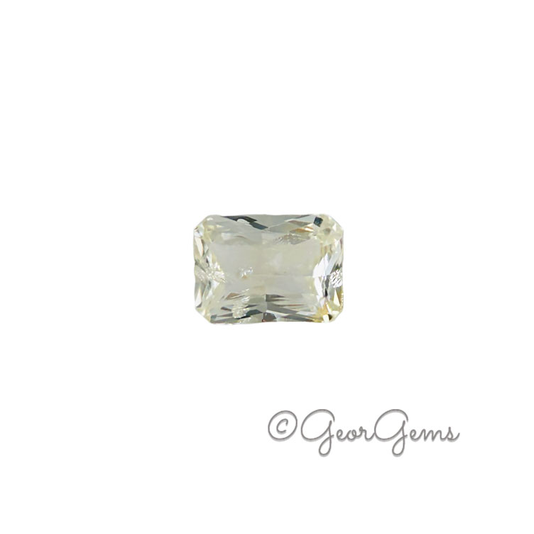 26270 1.56ct Yellow Sapphire - Radiant