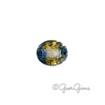 0.81ct Peacock Sapphire - Oval
