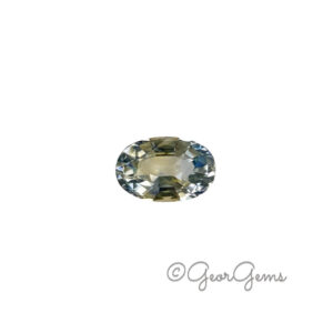 0.50ct Peacock Sapphire - Oval