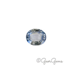 0.80ct Blue Sapphire - Oval