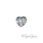 0.60ct Peacock Sapphire - Heart Shape