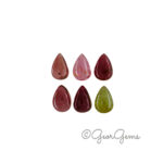 3.27tcw Tourmaline - Pear Cabochon