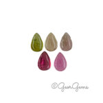 2.54tcw Tourmaline - Pear Cabochon