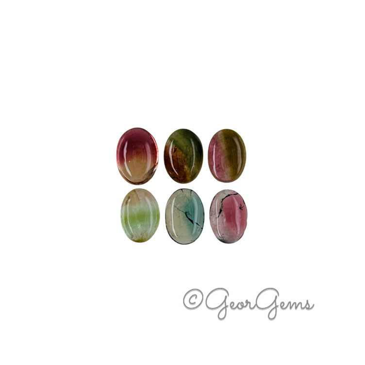 25916 4.48tcw Tourmaline - Oval Cabochon