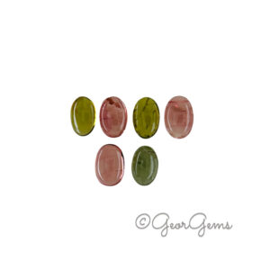 2.98tcw Tourmaline - Oval Cabochon