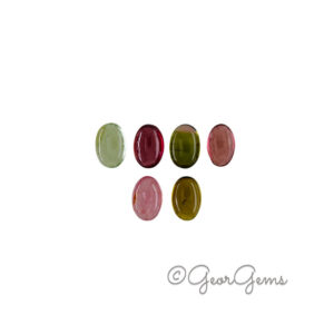 3.21tcw Tourmaline - Oval Cabochon