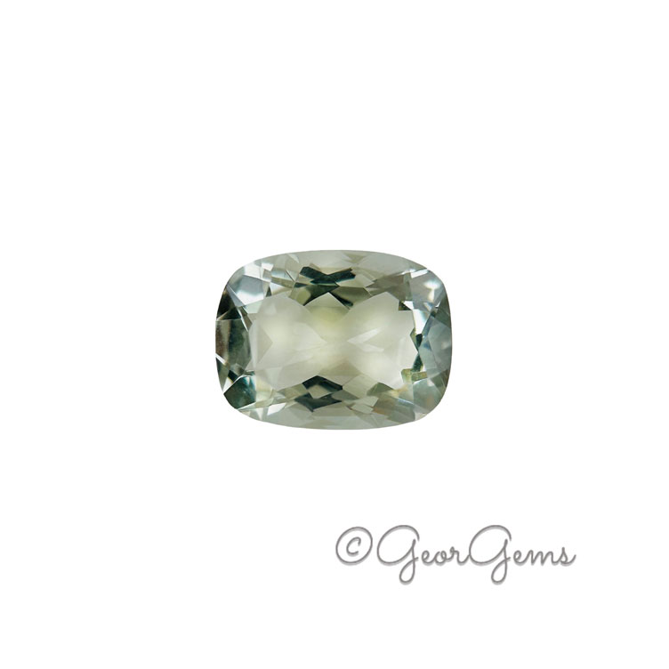25937 9.44ct Prasiolite - Rectangular Cushion