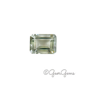 11.99ct Prasiolite - Emerald Cut