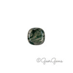 2.37ct Moss Agate - Square Cushion Cabochon