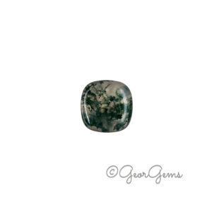 4.22ct Moss Agate - Square Cushion Cabochon