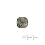 3.92ct Moss Agate - Square Cushion Cabochon