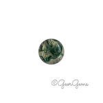 3.67ct Moss Agate - Round Cabochon
