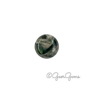 3.28ct Moss Agate - Round Cabochon