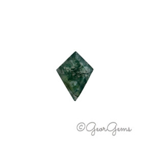 2.10ct Moss Agate - Kite Shape