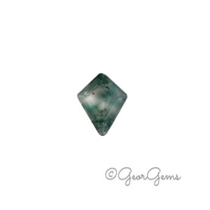 1.24ct Moss Agate - Kite Shape