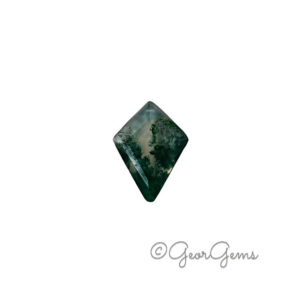 2.41ct Moss Agate - Kite Shape