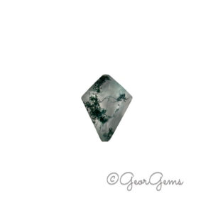1.27ct Moss Agate - Kite Shape