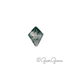1.34ct Moss Agate - Kite Shape
