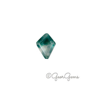 1.34ct Moss Agate - Kite Shape
