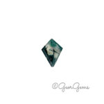 2.61ct Moss Agate - Kite Shape