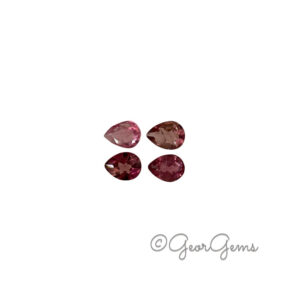 0.61tcw Tourmaline - Pear Shape
