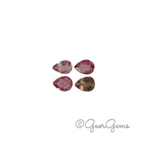0.49tcw Tourmaline - Pear Shape