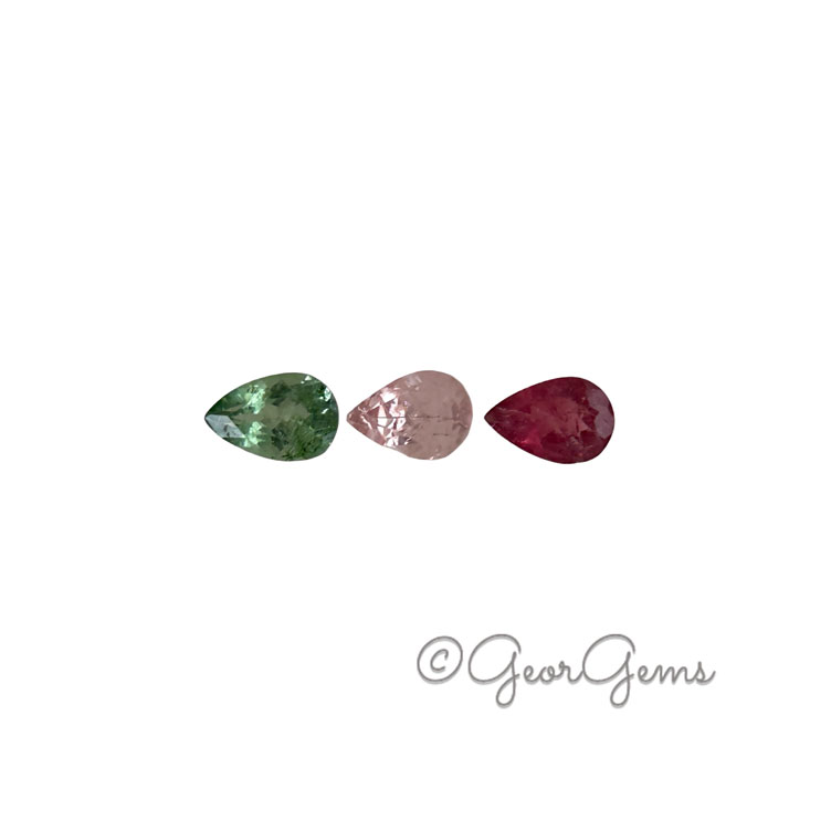 26174 1.26tcw Tourmaline - Pear Shape