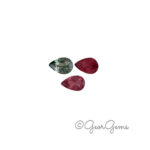 1.18tcw Tourmaline - Pear Shape