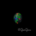 3.80ct Black Opal - Oval Cabochon