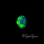 5.85ct Black Opal - Oval Cabochon