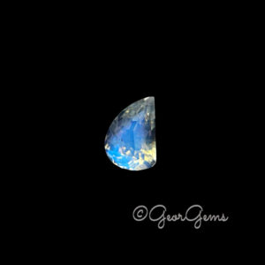 2.33ct Rainbow Moonstone - Half Moon