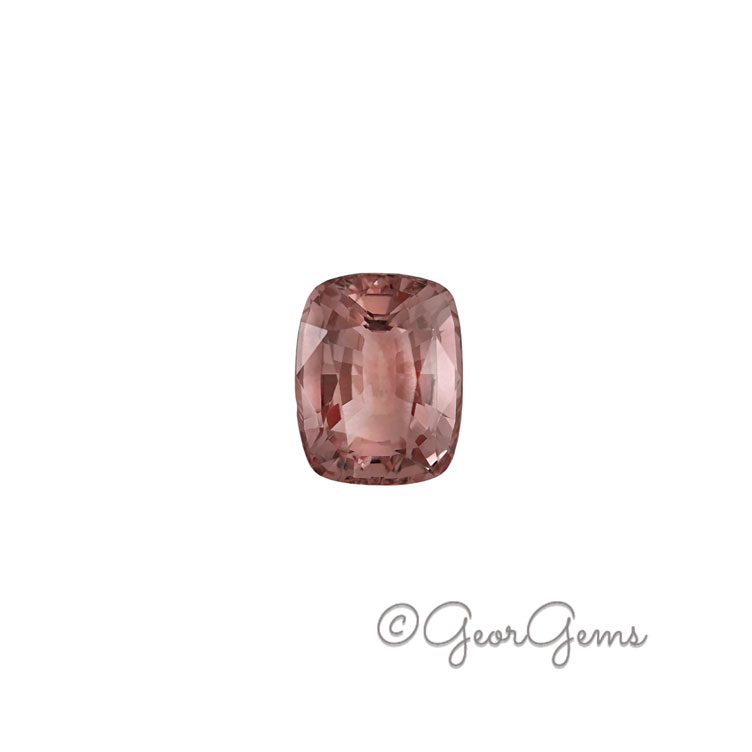 26610 4.09ct Morganite - Rectangular Cushion